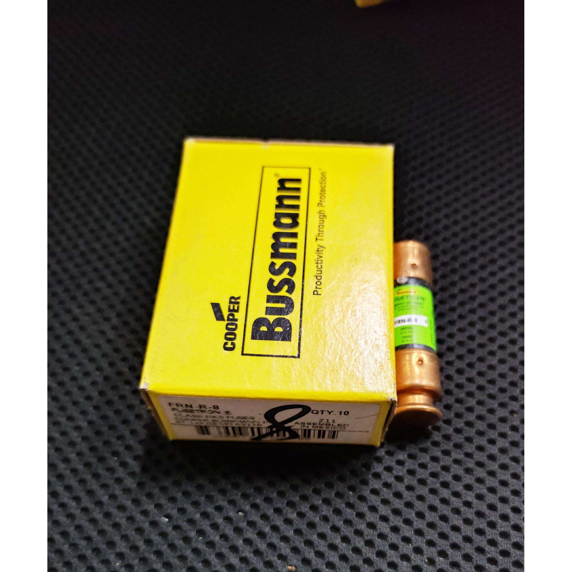 FRN-R-8延时保险丝 250V 8A 14X51巴斯曼BUSSMANN熔断器