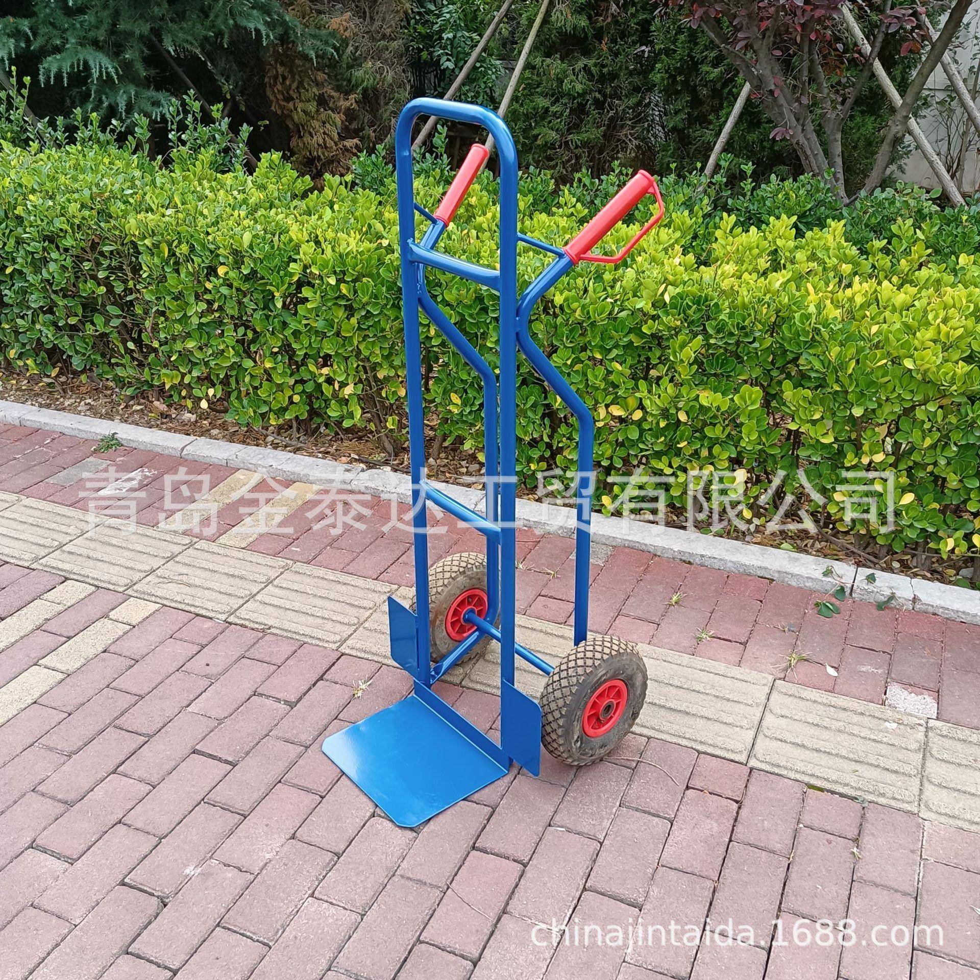 两轮手推车两用车把推车物流搬运货仓车老虎车