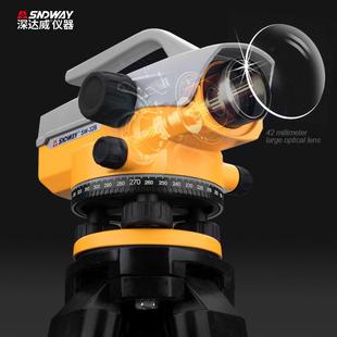 深达威SW-32A水准仪高精度工程测量自动安平建筑测绘32倍超平仪器