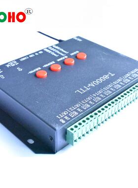 T-8000A全彩控制器 LED点控全彩T-8000A-TTL SD卡可编程控制器