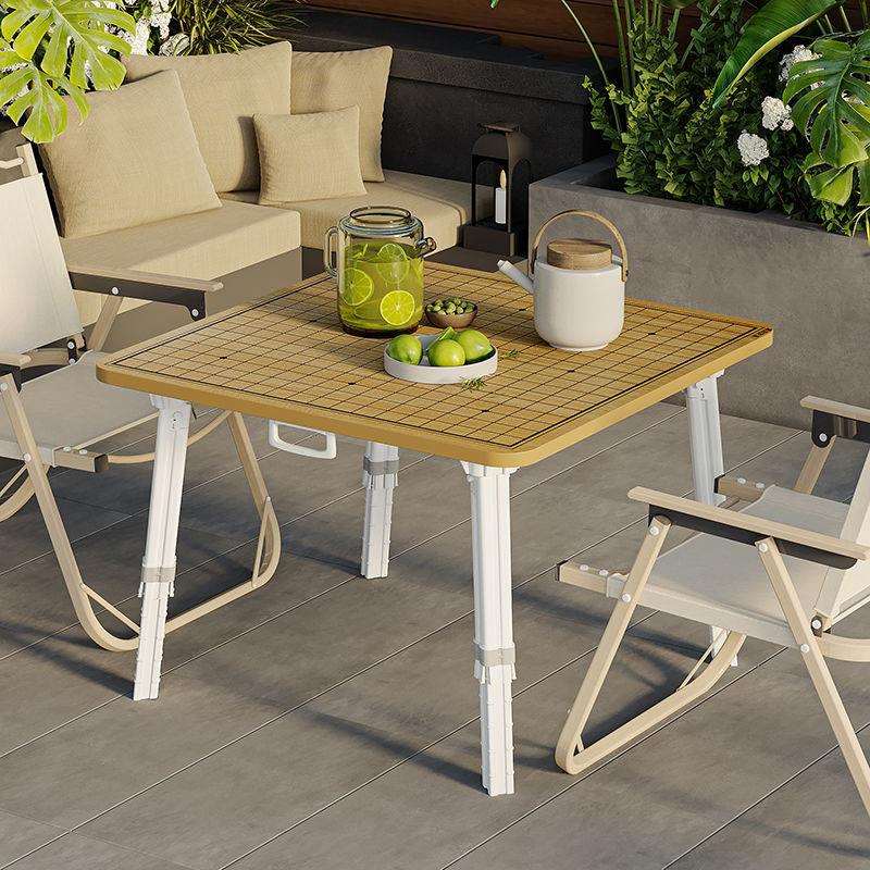 可升降折叠桌户外轻便手提小桌子围棋象棋桌榻榻米飘窗家用小茶几