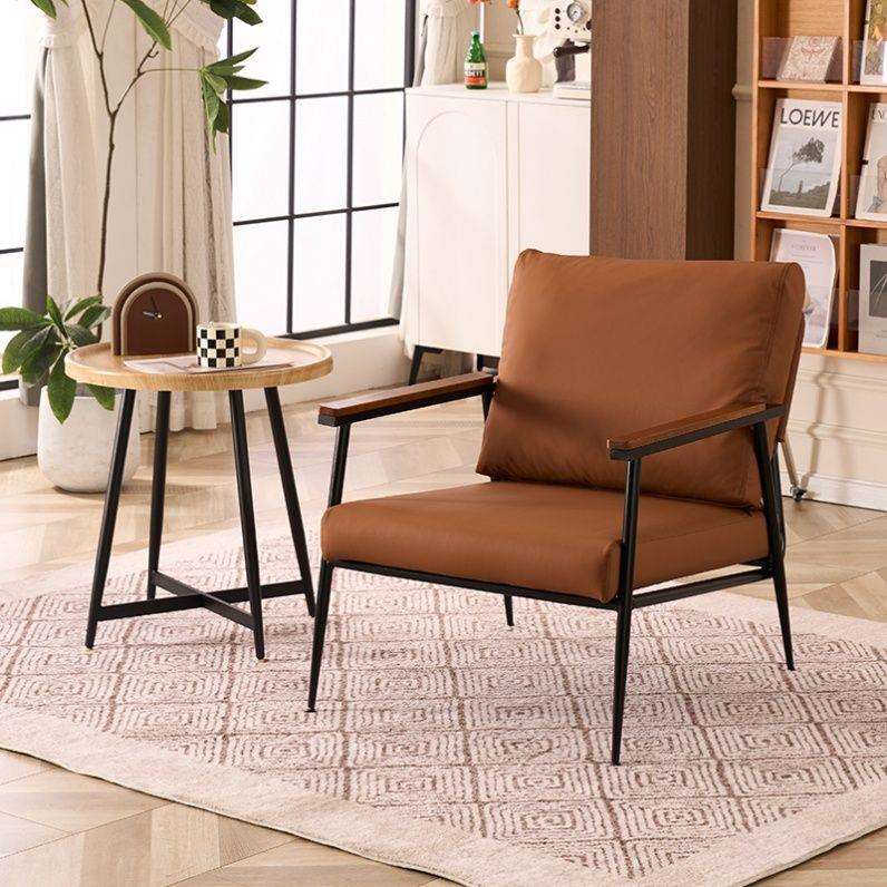 现代意式极简设计师休闲椅创意铁艺单人沙发轻奢客厅北欧老虎椅子