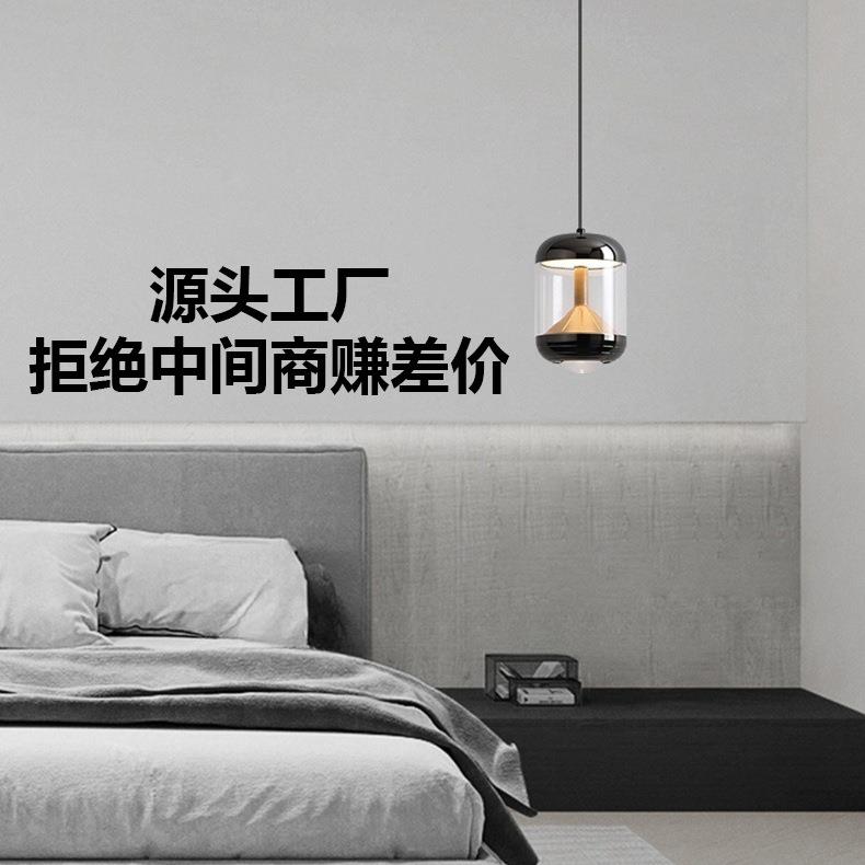 2024意式极简环形吊灯个性设计师主卧室简约餐厅圆桌灯具轻奢led