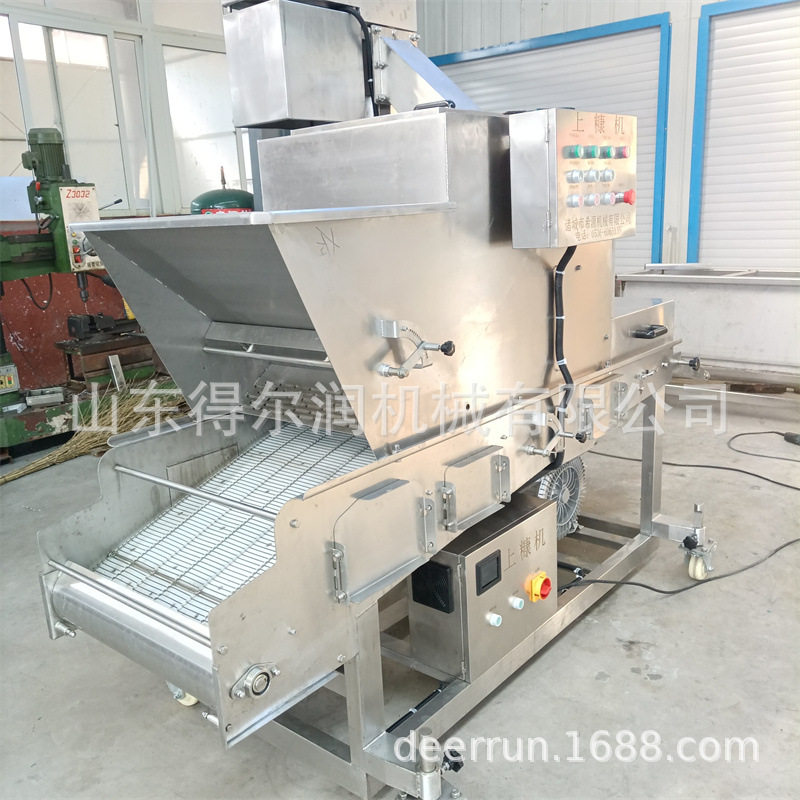 隧道式裹燕麦片机器 滚筒上糠机 食品级材质 多种型号可选 自动