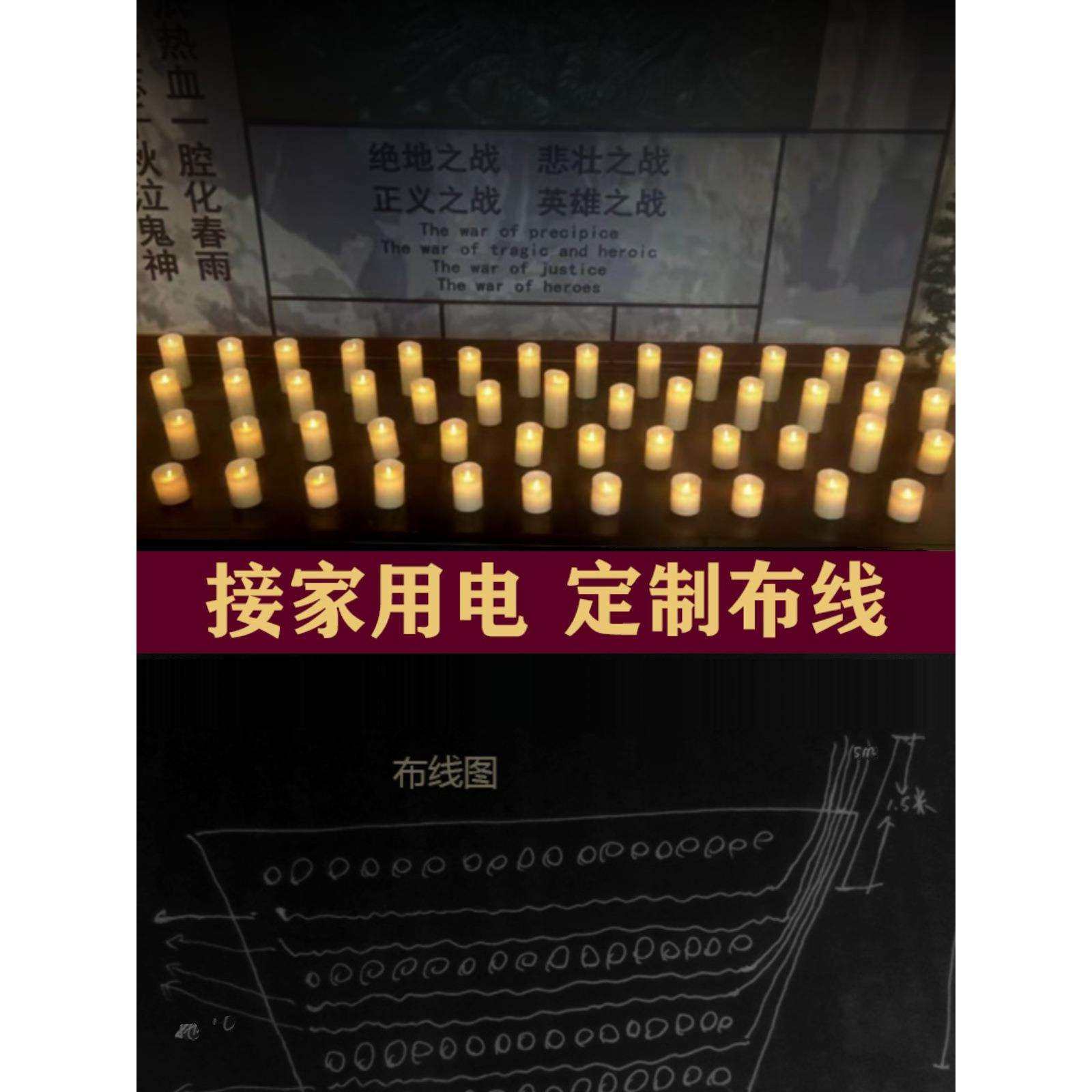 220接线款仿真电子蜡烛灯插电即用墙体软装氛围灯装饰装修,鲜花速递/花卉仿真/绿植园艺,割草机/草坪机,淘宝优惠券,粉丝福利购,淘宝优惠卷