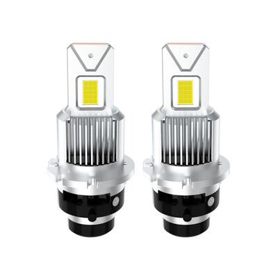 替换原车HID带风扇6500K 35W直插款一体式D4 LED D2 D1 D3led大灯