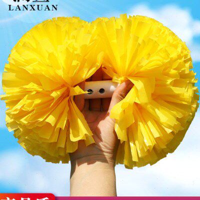 啦啦手拿专业手柄手小学生啦啦队比赛舞蹈花运动花手摇花球花会