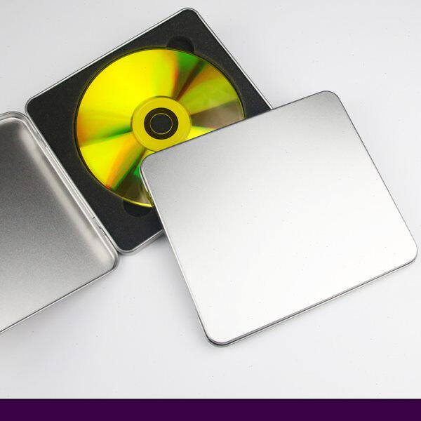 质收纳专辑dvd光碟铁保护壳光盘盒子加厚包装盒进口金属盒收藏cd