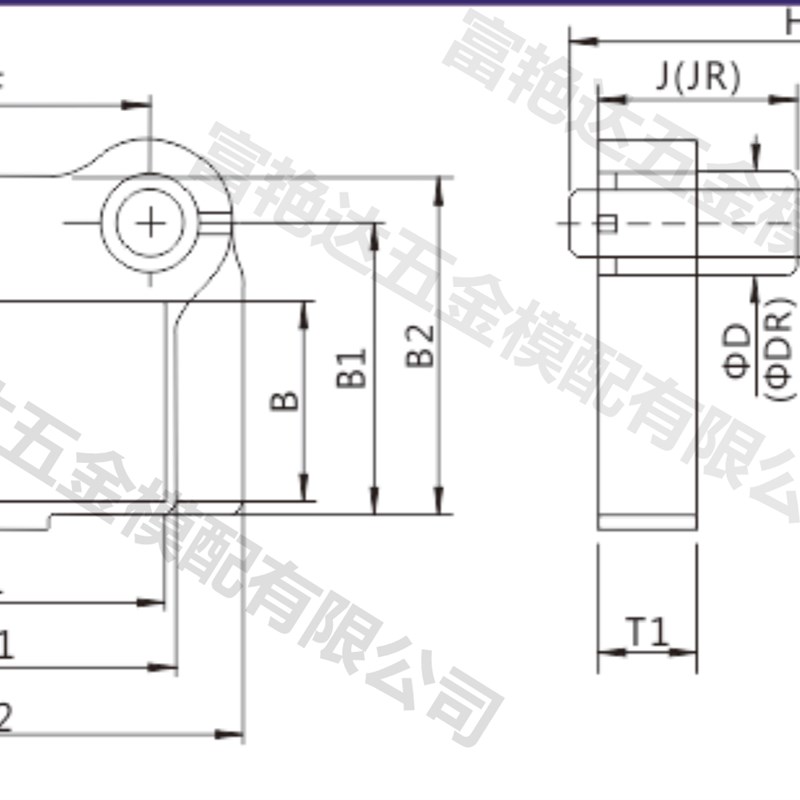 五金模架BR滚动模架铸钢p冷冲后侧模架模座其他机械60*60-210*210