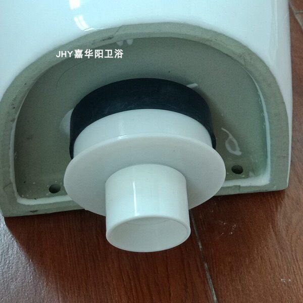 小便器便法兰立式斗水落地式污密封圈排排口口胶圈小便池污出配件