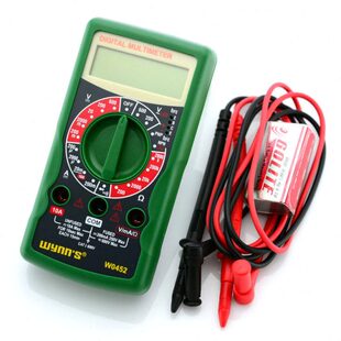 数显万用表 家用万用表 数字式 万能表 W0452 万用表 工具威力狮