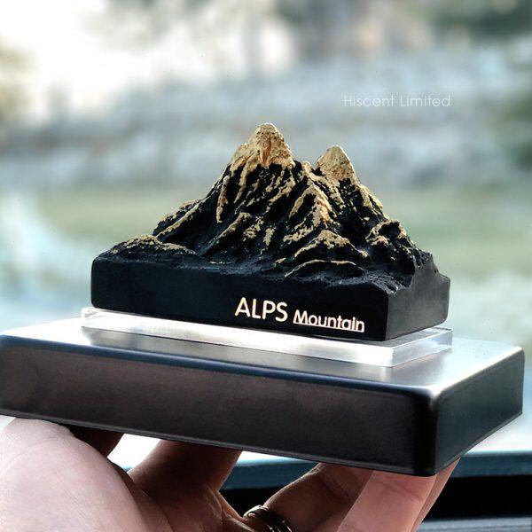 阿尔卑斯装饰用品扩香石中控感车内饰品摆件山台车载香薰高级汽车