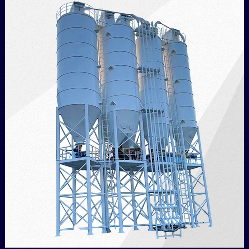 50/60/80/100吨建筑工程设备水泥仓库大型散货V储罐立式水泥仓库