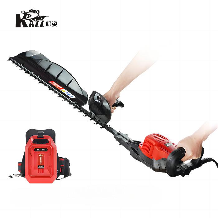 凯姿电动无刷绿篱机充电式茶树修剪机绿篱造型篱笆KZ750单刃