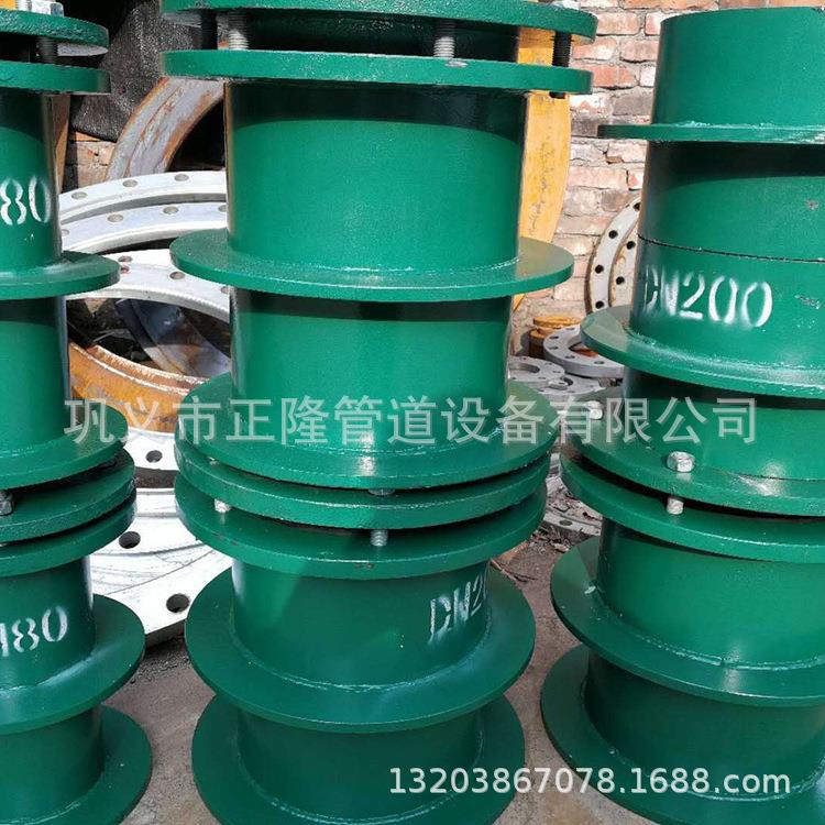 优价供应 钢制AB型柔性防水套管 密闭钢制防密闭刚性防水套管双压