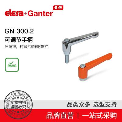 Elesa Ganter伊莉莎冈特 GN 300.2 可调节手柄压铸锌（1）