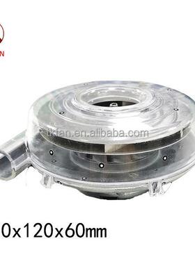 15000转/分120x60mm毫米三相37cfm高压7.5kpa 12V/24v直流无刷鼓