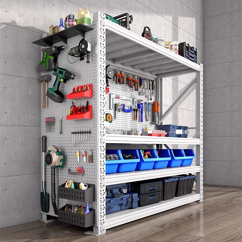 仓储货架置物架多层储物架仓库超市车库储物间收纳架卡扣仓库专用