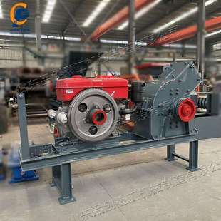 小型锤式破碎机 石灰石煤矸石粉碎设备 混泥土砖碎石破碎机