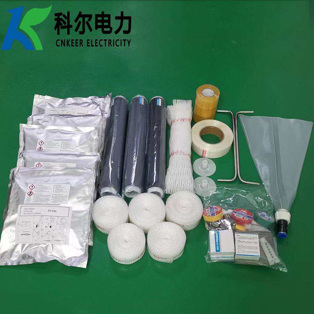 科尔10KV冷缩注胶式中间接头 三芯冷缩中间头 JLS-10-3.1(注胶)