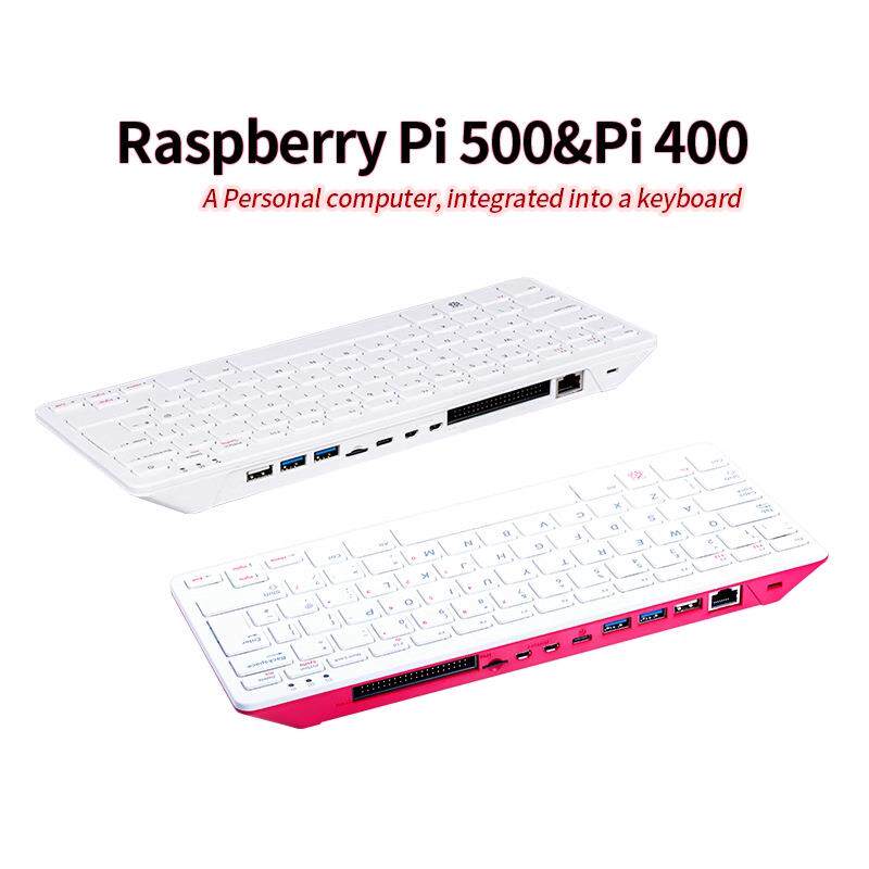 树莓派Raspberry Pi 500 400键盘电脑一体机个人电脑套件keyboard