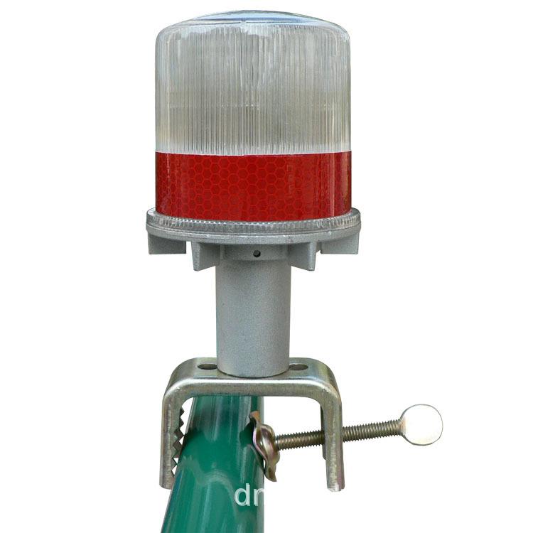 太阳能警示灯LED交通信号灯道路施工频闪爆闪路障灯户外塔吊桥梁