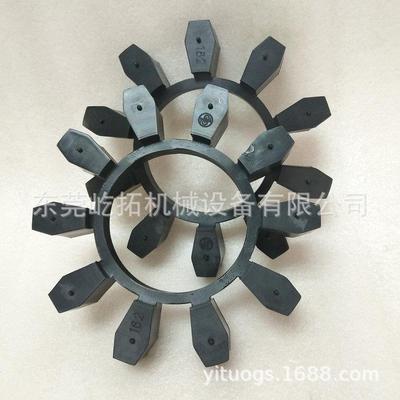 菱形减震圈FLENDER BIPiEX BWN202-227弗兰德弹性体联轴器胶垫