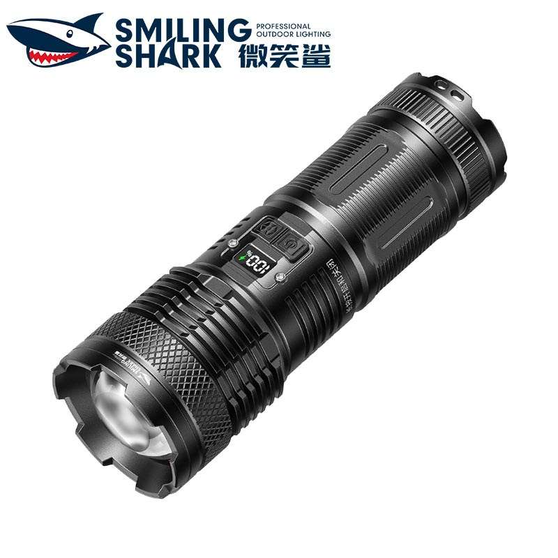 Strong ultra-bright flashlight outdoor long-range laser