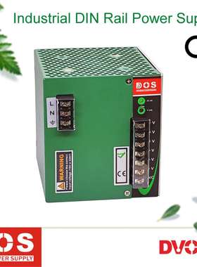 DOS工业级导轨式开关电源供应器DAR-500-24S直流24V21A质保三年