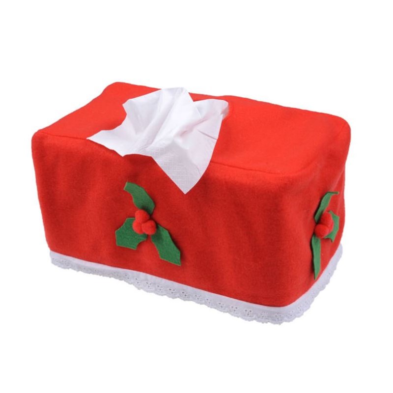 Christmas Tissue Box Cover Decorations For Home Creative Nap