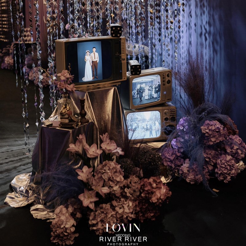 可播放老式黑白彩色复古电视机怀旧影视道具民俗老物件摆件装饰品