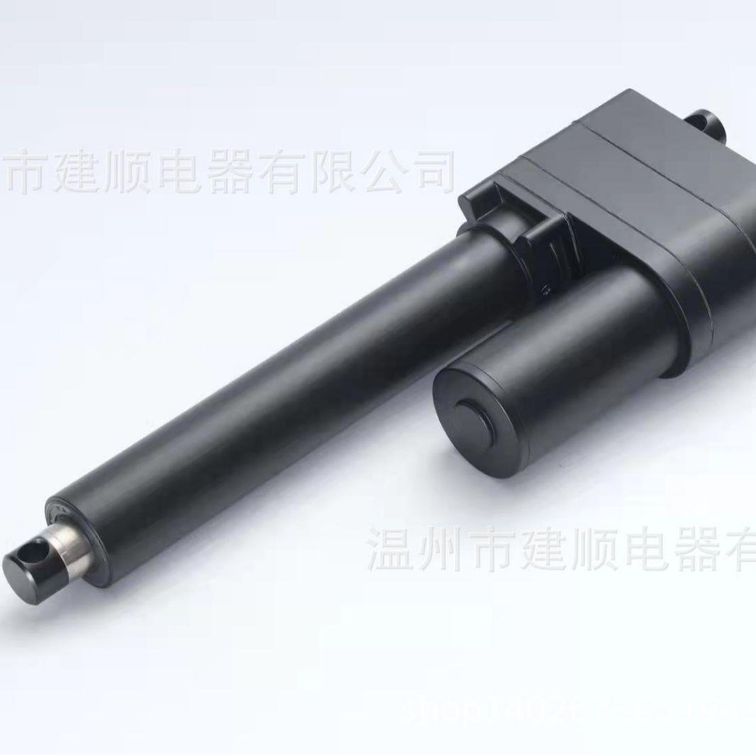7000n大推力电动推杆线性执行器工业推杆12 24 3金属齿轮行程50mm