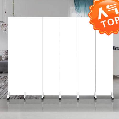 屏风隔断屏障帘客厅办公室可折叠移动卧室遮挡家用简约现代新中式