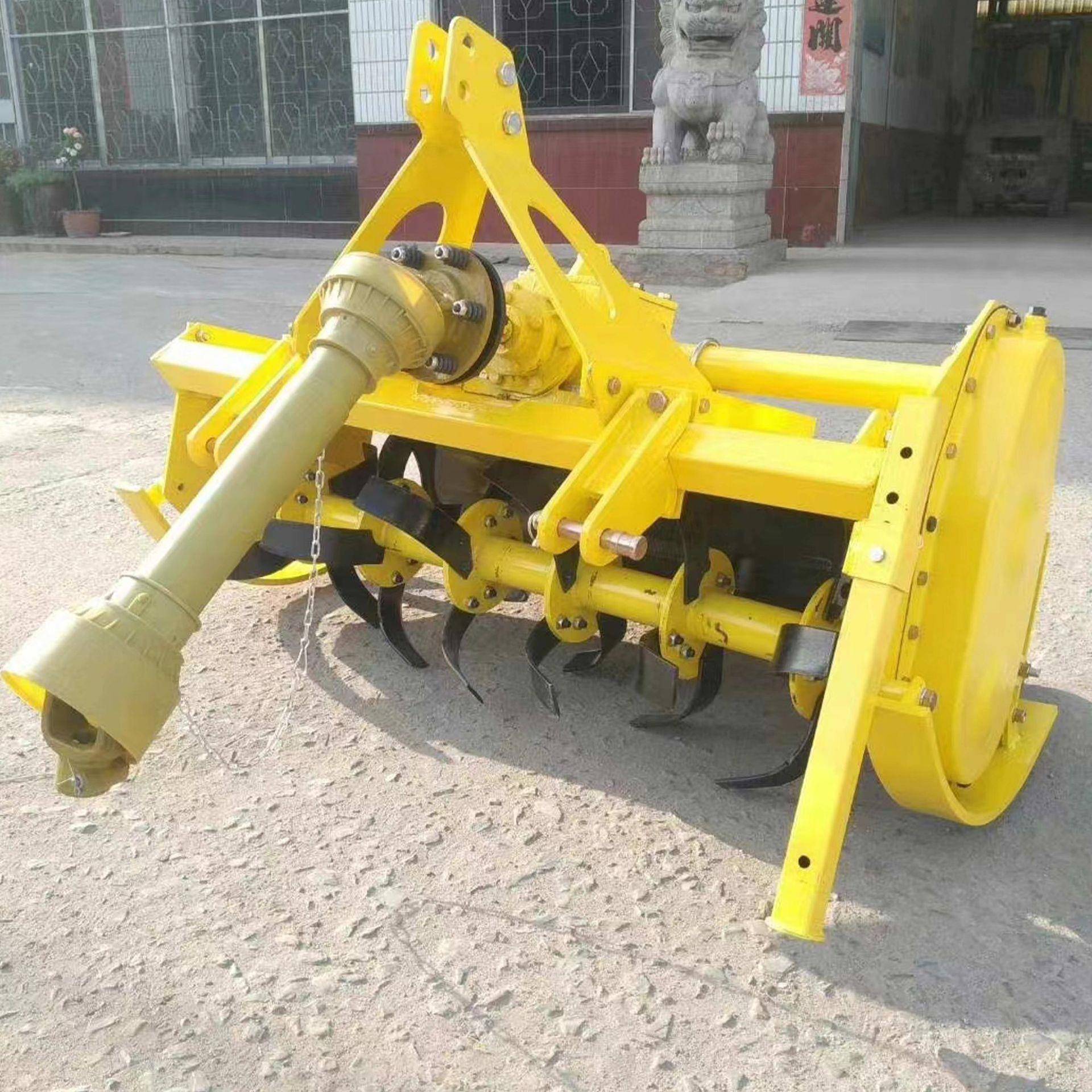 四轮拖拉机后悬挂旋耕机农业翻耕犁丘陵耕地旋耕机开沟松土