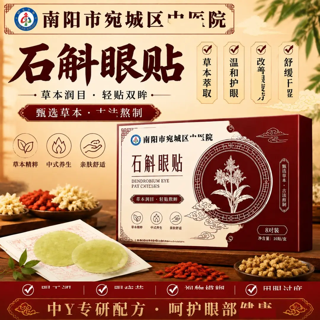 宛城区中医院石斛眼贴草本润目