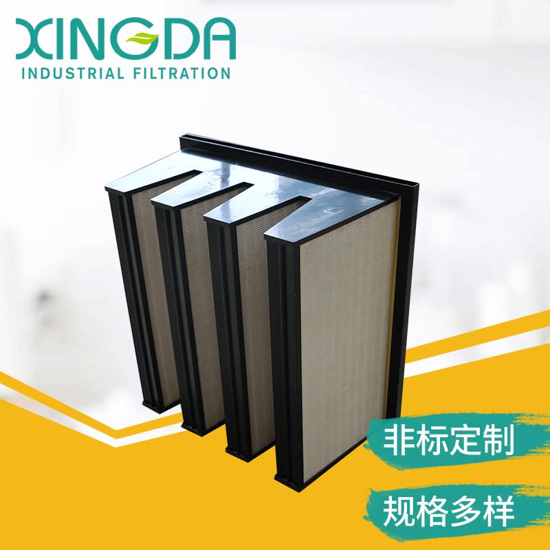 江苏兴达供应 扁式方框滤筒 空气粉尘过滤 无纺布活性炭除尘滤芯