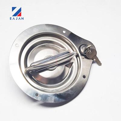 盈佳03188S机箱机柜盒锁 不锈钢面板锁嵌入式锁 工业锁配电柜锁