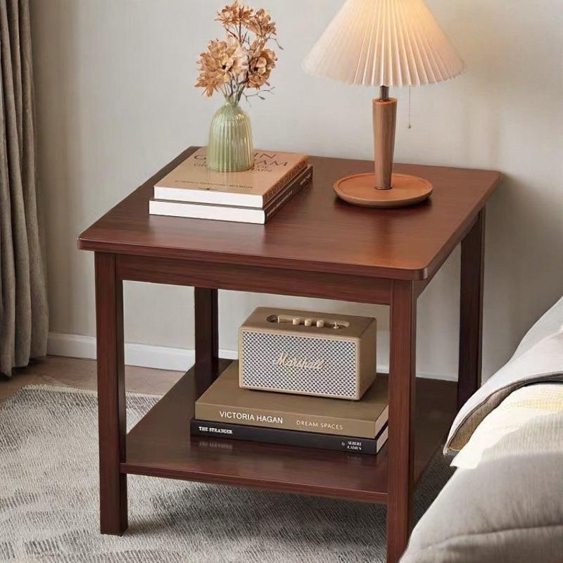 边几客厅角落小茶几简约家用迷你沙发边桌侧边小方桌中式方几角几