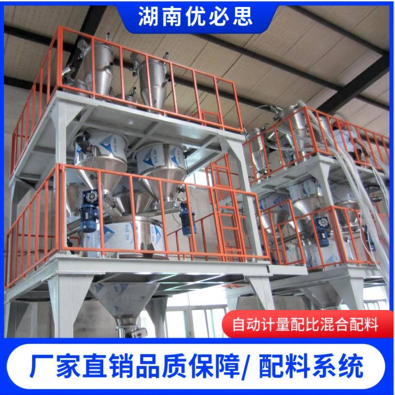 PP材注改性料自动称量配料系统-多种控制模块触摸屏控制面板