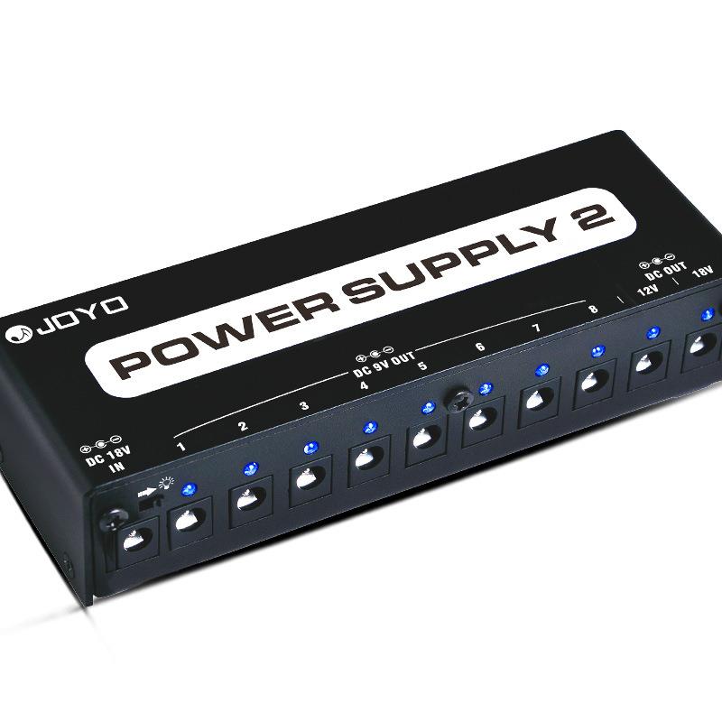 JOYO JP-02 电吉他单块效果器 多路 9v 12v 18v 低噪音稳压 电源