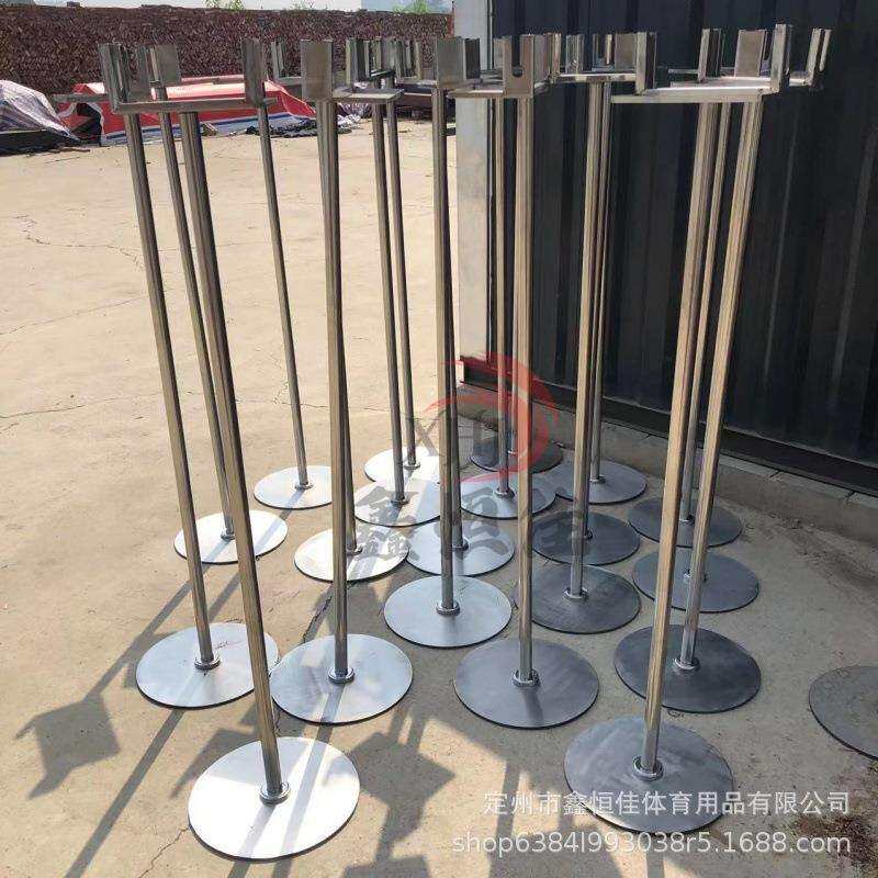 不锈钢训练场地镁粉架号码牌位架平板架子可伸缩训练室外镁粉架