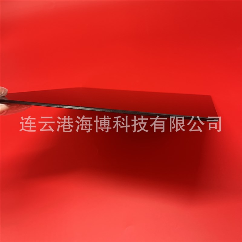 耐高温 微波炉专用微晶玻璃面板 黑色微晶玻璃片