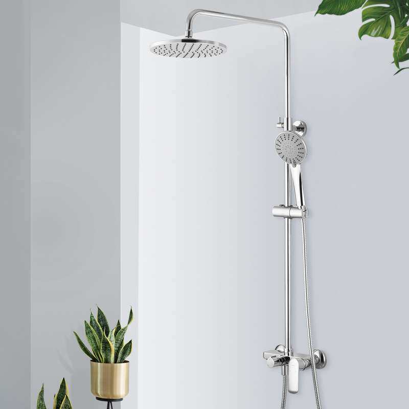 一键三控可升降浴室三功能淋浴花洒套装