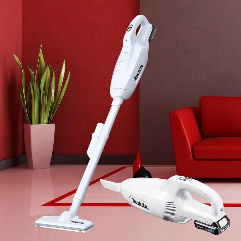 牧田牧田12V锂电充电式吸尘器手持家用清洁猫毛吸尘机吸尘器CL107