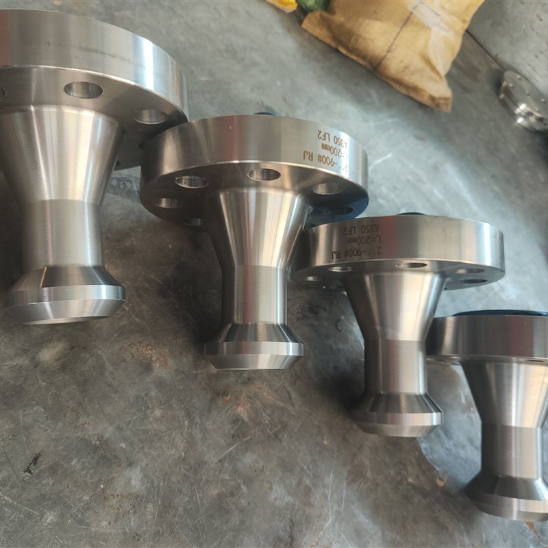 316L304不锈钢150LB高颈对焊法兰片带径锻造对焊法兰支管台DN50