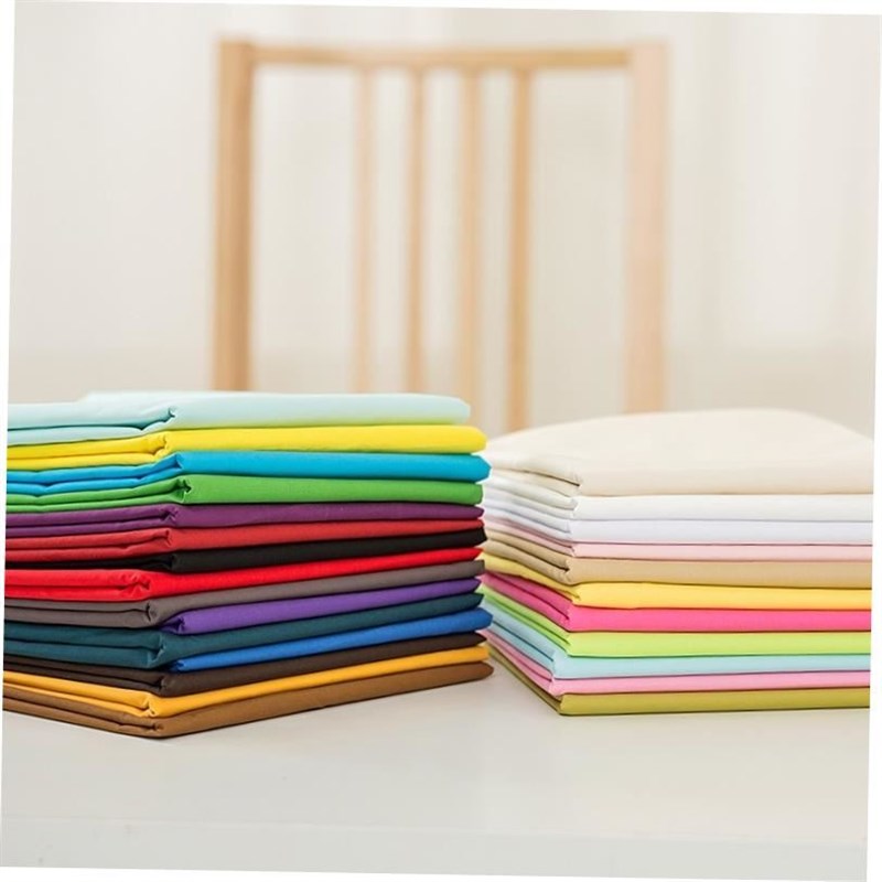 100% cotton fabric 100% cotton plain white cloth black and