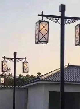 花园景观灯中式庭院灯双灯头小区街道户外现代庭院灯小区仿古灯