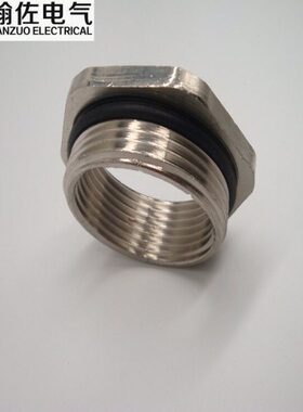 JBS/PG13.5连接外螺纹减缩环PG36变PG21缩径环 表面镀镍非标现货