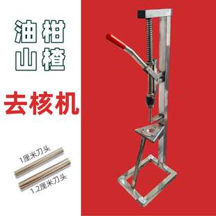 木薯去芯工具不锈钢油柑山楂去核器-商用大枣木薯扣籽机-按压式去
