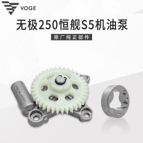 VOGE无极250RR恒舰S5 LX250GS-3隆鑫KE250发动机原装机油泵